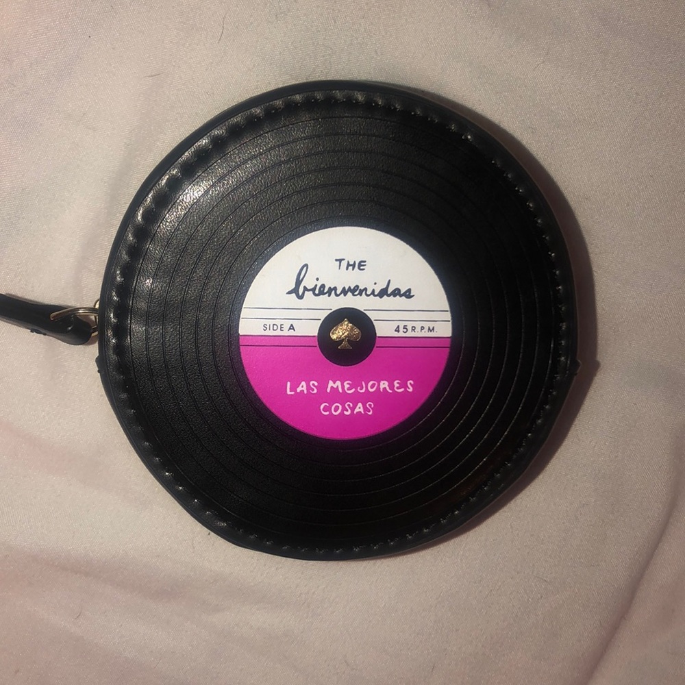 Kate spade record coin purse